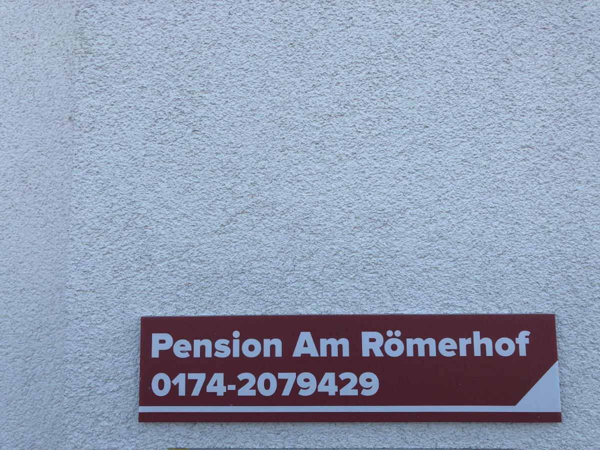 Pension Am Roemerhof Munzenberg Luaran gambar